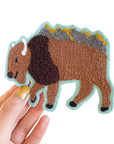 Mountain Bison - Chainstitch Patch