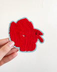 Betta Fish - Chainstitch Patch