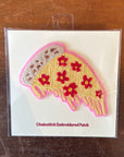 Flower Pizza - Chainstitch Patch