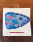 Fish Head - Chainstitch Patch