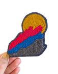 Rad Mountain - Chainstitch Patch