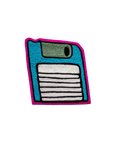 Floppy Disc - Chainstitch Patch