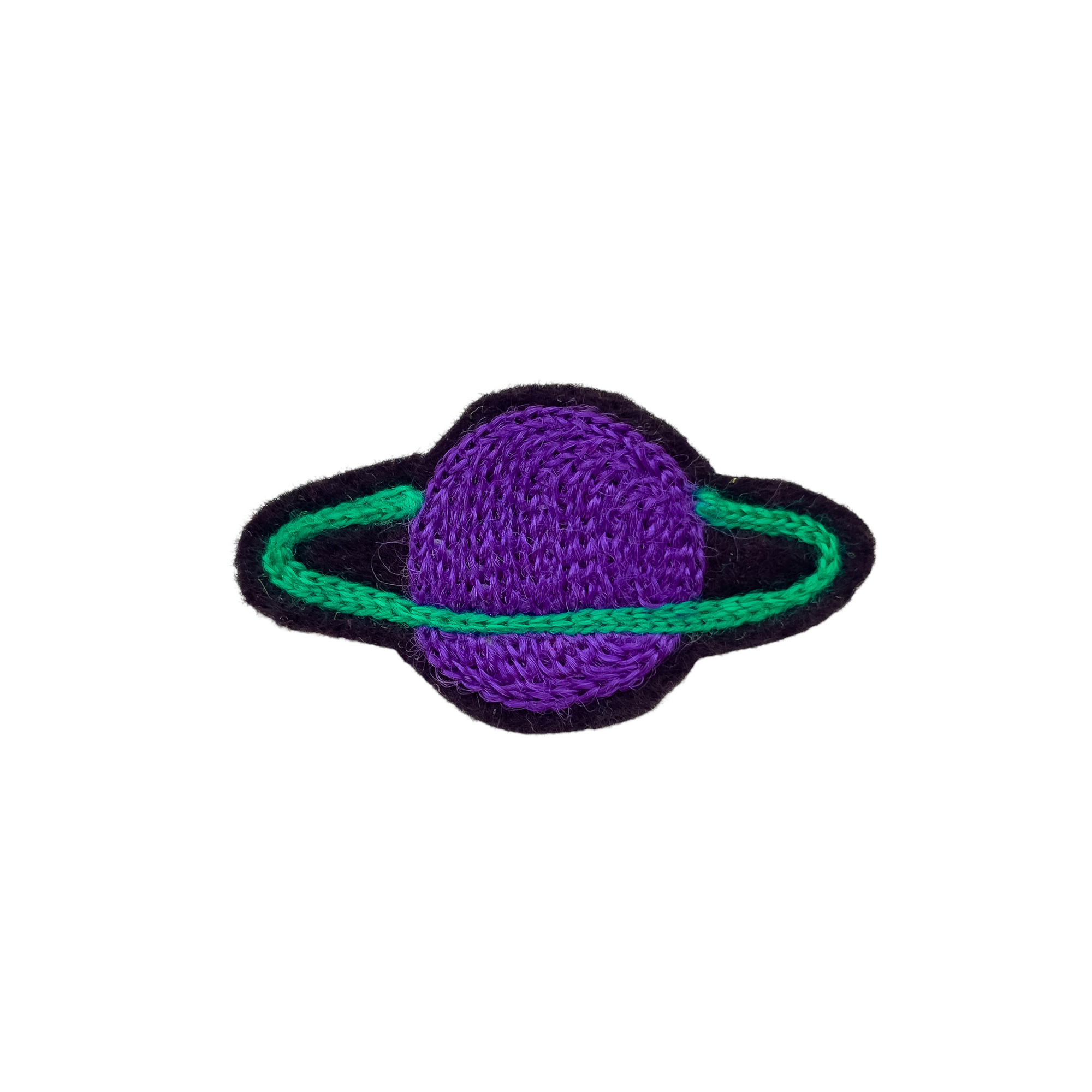 Metallic Planet Purple - Chainstitch Patch